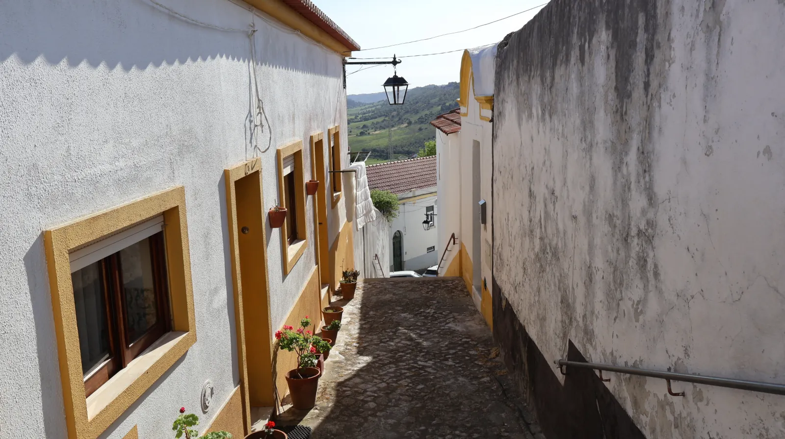 medieval streets Palmela